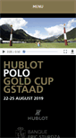 Mobile Screenshot of polo-gstaad.ch